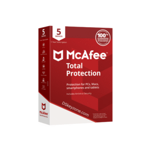 McAfee Total Protection 2025 – 5 Devices / 15 Months – Instant Email Delivery (Digital License)