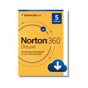 Norton 360 Deluxe 2025 – 5 Devices / 1 Year – Instant Email Delivery (Digital License)